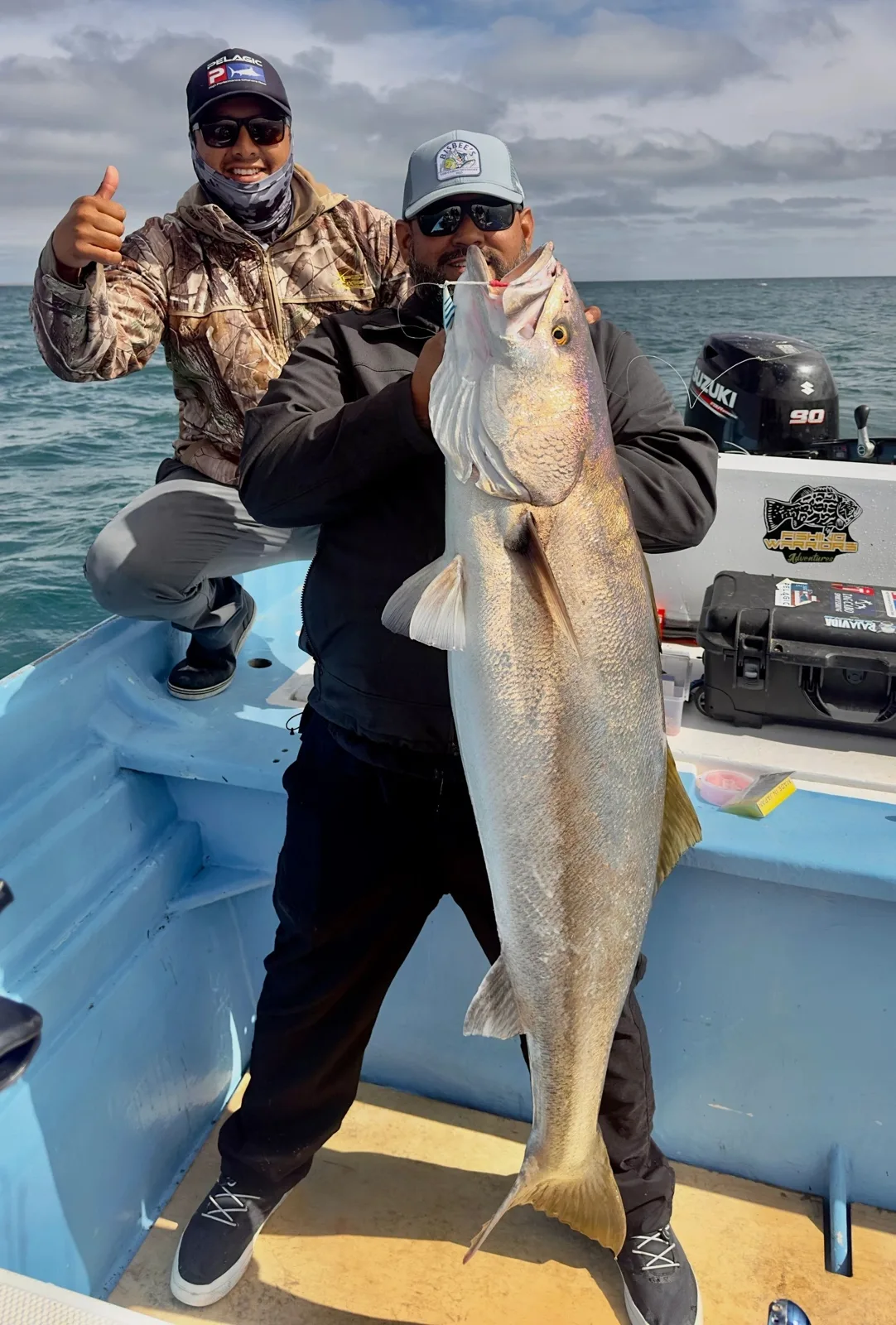Jigging for White Sea Bass in Guerrero Negro