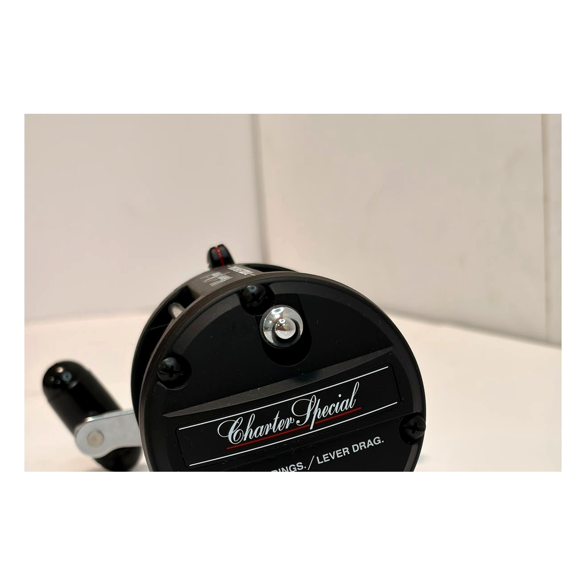 Carrete Shimano Charter Special TR1000LD negro con arrastre por palanca