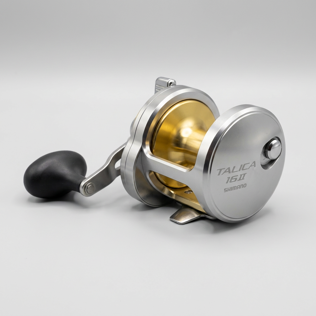 Carrete Shimano Talica 16 II de segunda generación para casting y troleo