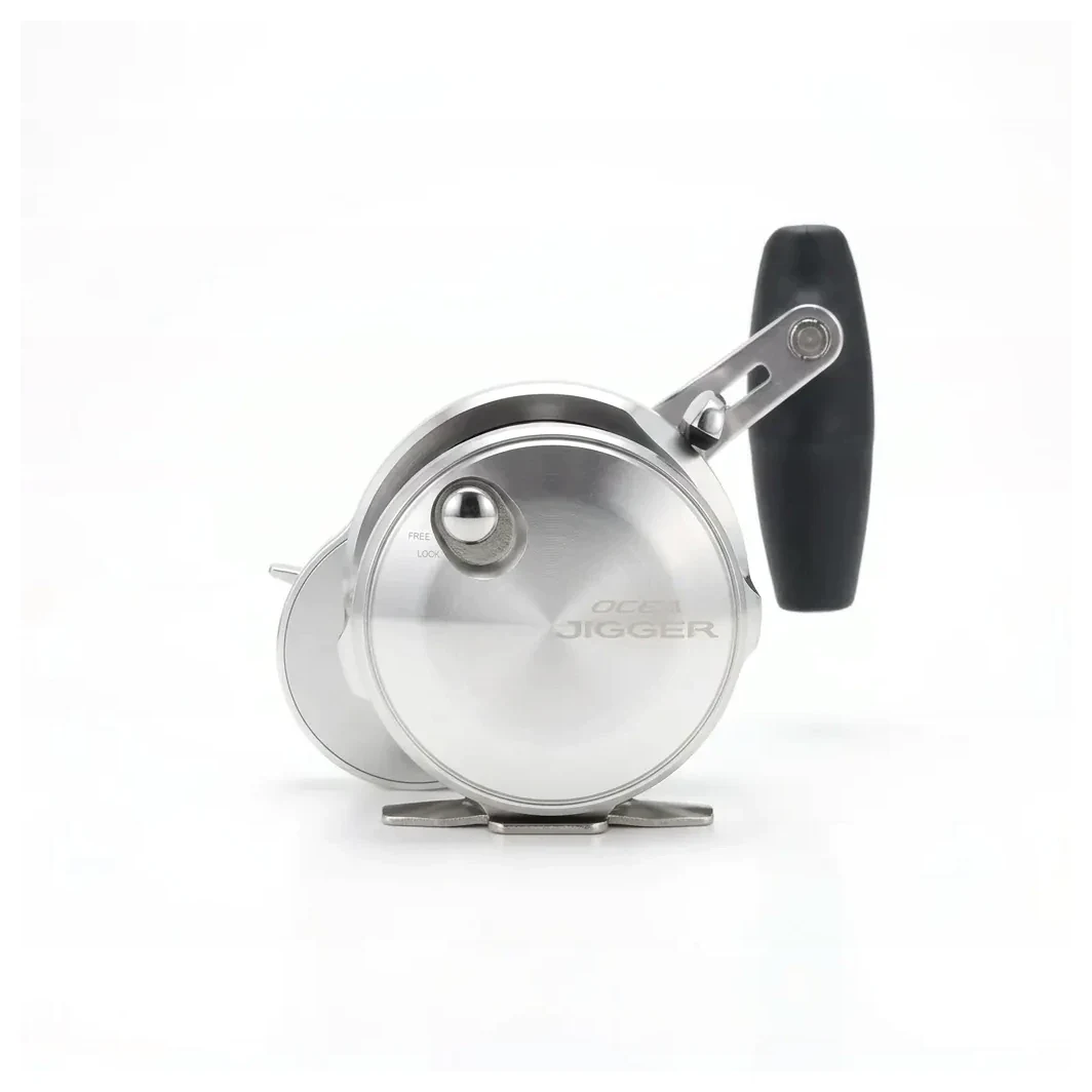 Carrete Shimano OCEAJ400 OCEA JIGGER plateado para jigging en agua salada