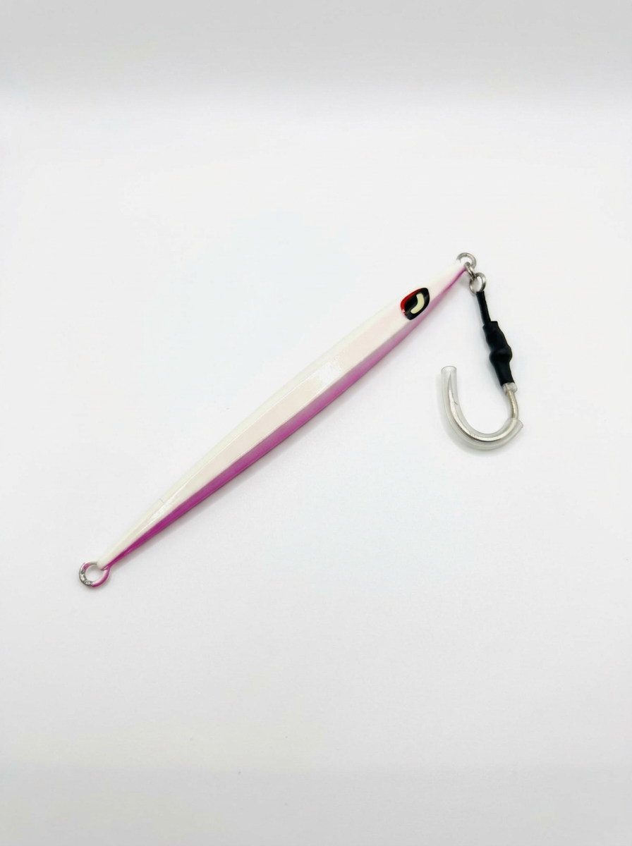 Jig Shimano Easy Pebble Ocea 170 g rosa y blanco
