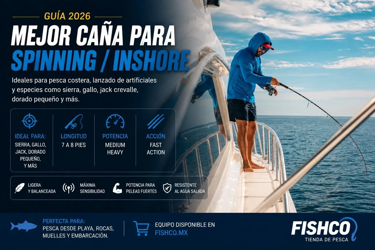 CÓMO ELEGIR LA MEJOR CAÑA DE PESCA PARA CADA TIPO DE PESCA (GUÍA 
