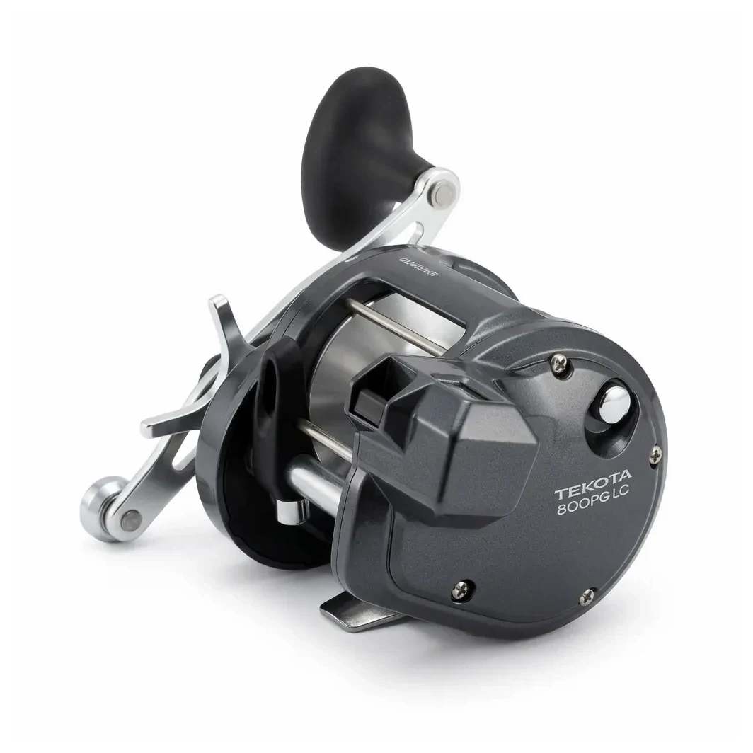 Carrete Shimano Tekota 800PG LC con contador de línea