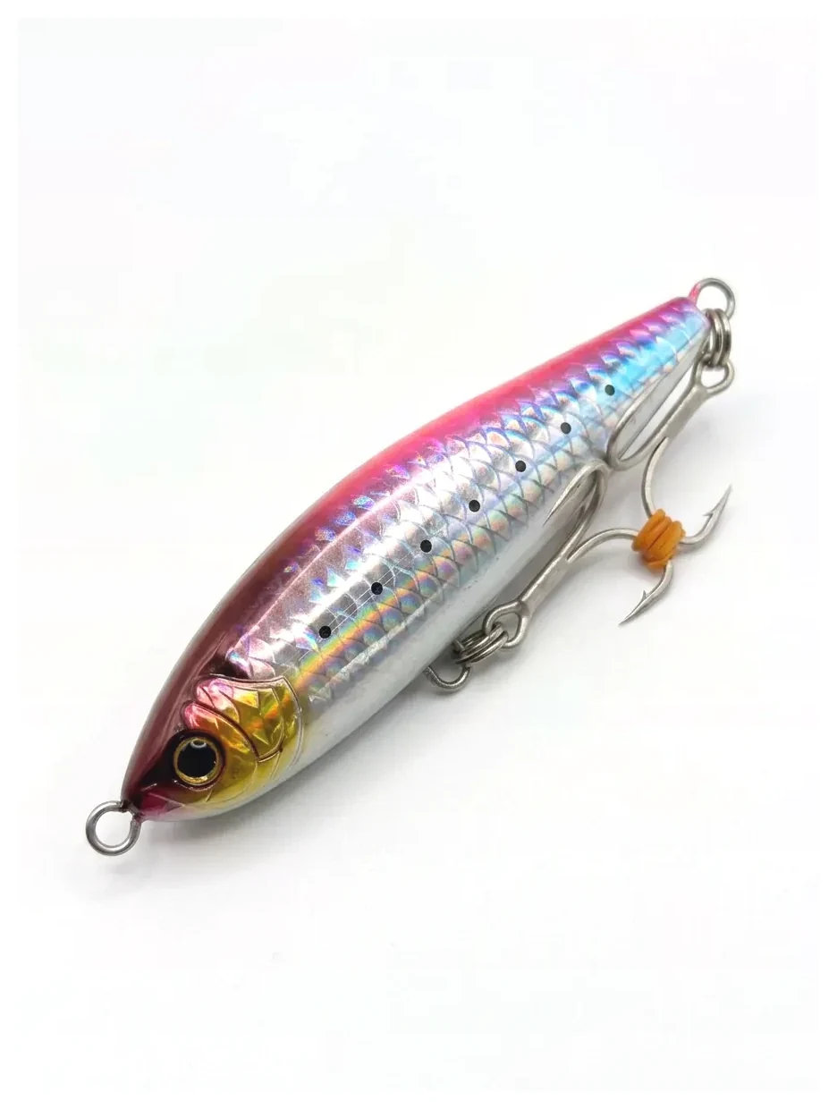 Señuelo Head Dip Jet Boot Pink Silver Ocea de 69 g, stickbait hundible rosa plata