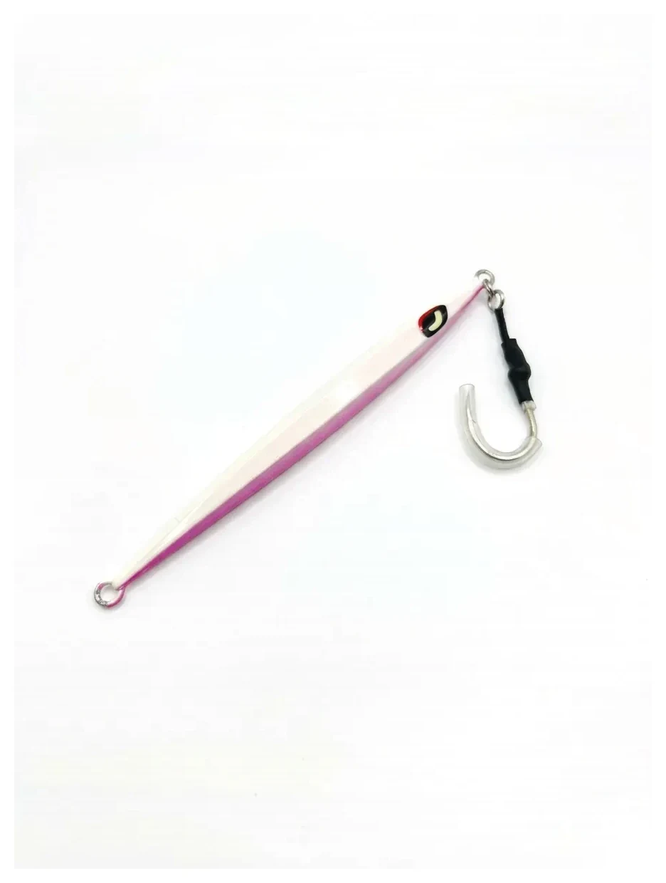 Jig Shimano Easy Pebble Ocea 170 g rosa y blanco