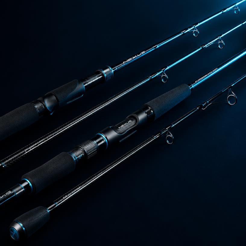 Cañas de pesca de carbono